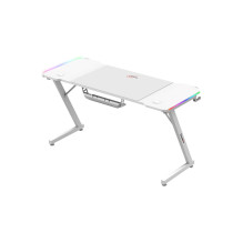 Huzaro Hero 3.3 White RGB - gaming table