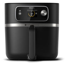 Philips 7000 series HD9880 / 90 fryer Single 8.3 L 2200 W Hot air fryer Black, Stainless steel