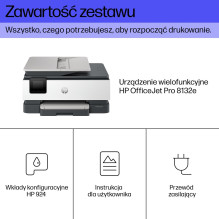 HP OfficeJet Pro 8132e All-in-One spausdintuvas terminis rašalinis spausdintuvas A4 4800 x 1200 DPI 20 ppm Wi-Fi