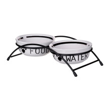 TRIXIE Dog Pet combination feeder &amp; waterer