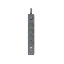 Tracer 47027 Power Line+ 1.5m (4 outlets +3x USB A, 5V 2,4A)