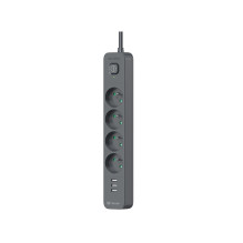 Tracer 47027 Power Line+ 1.5m (4 outlets +3x USB A, 5V 2,4A)