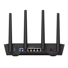 ASUS TUF-AX4200 wireless router Gigabit Ethernet Dual-band (2.4 GHz / 5 GHz) Black