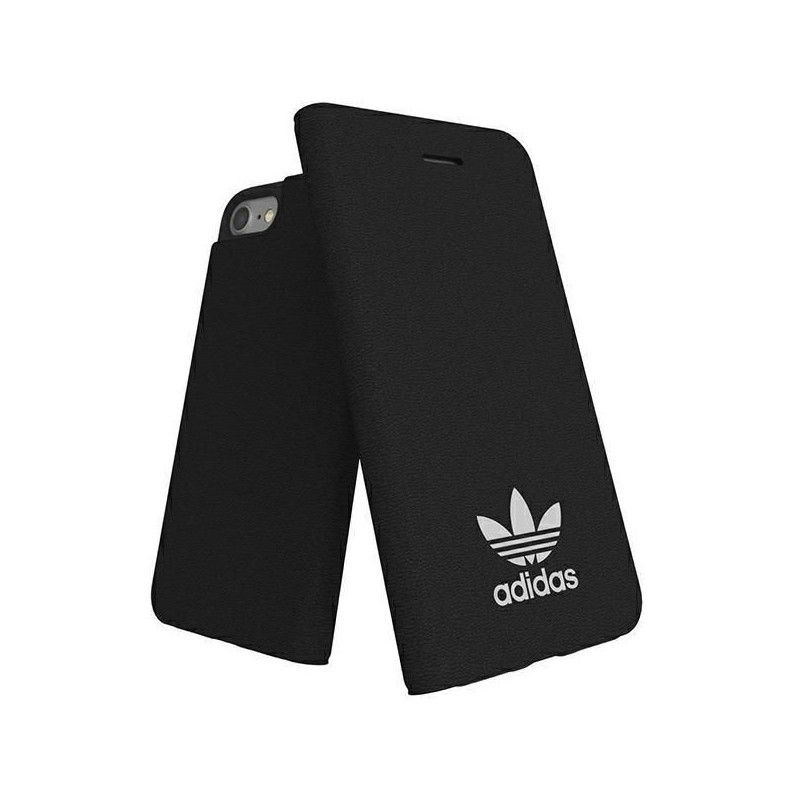 Adidas Adidas OR Booklet Case NAUJAS BASIC iPhone 6 / 6S / 7 / 8 / SE2020 / SE2022 juodai baltas / juodai baltas 26903