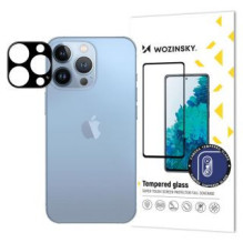 Wozinsky 9H tempered glass for iPhone 15 Pro Max Wozinsky Full Camera Glass - black