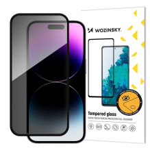 Wozinsky Wozinsky Privacy Glass Tempered Glass Privacy with Anti-spy Filter, skirtas iPhone 16 Plus