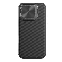 Nillkin Nillkin CamShield Prop Case for iPhone 16 Pro with Camera Cover and Stand - Black