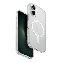 UNIQ Uniq Clario iPhone 16 6,1&quot; Magclick įkrovimo dėklas, skaidrus / skaidrus