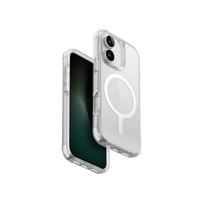 UNIQ Uniq Combat iPhone 16 6.1&quot; Magclick Charging case white / lume white