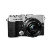 Olympus PEN E-P7 + ED 14-42mm EZ PANCAKE + ED 40-150mm F4-5.6 R (Silver)