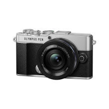 Olympus PEN E-P7 + ED 14-42mm EZ PANCAKE + ED 40-150mm F4-5.6 R (Silver)