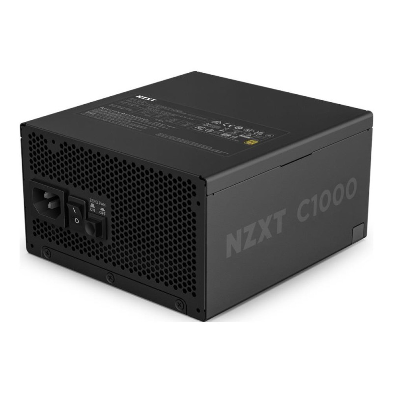 Power Supply, NZXT, PA-0G2BB-EU, 1000 Watts, Efficiency 80 PLUS GOLD, MTBF 100000 hours, PA-0G2BB-EU