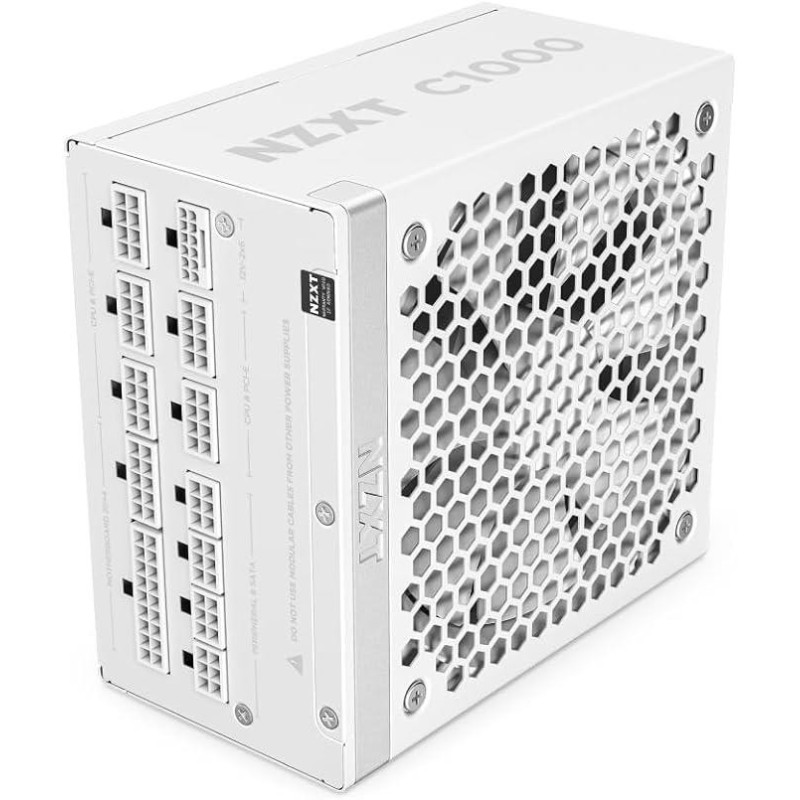 Power Supply, NZXT, PA-0G2BW-EU, 1000 Watts, Efficiency 80 PLUS GOLD, MTBF 100000 hours, PA-0G2BW-EU