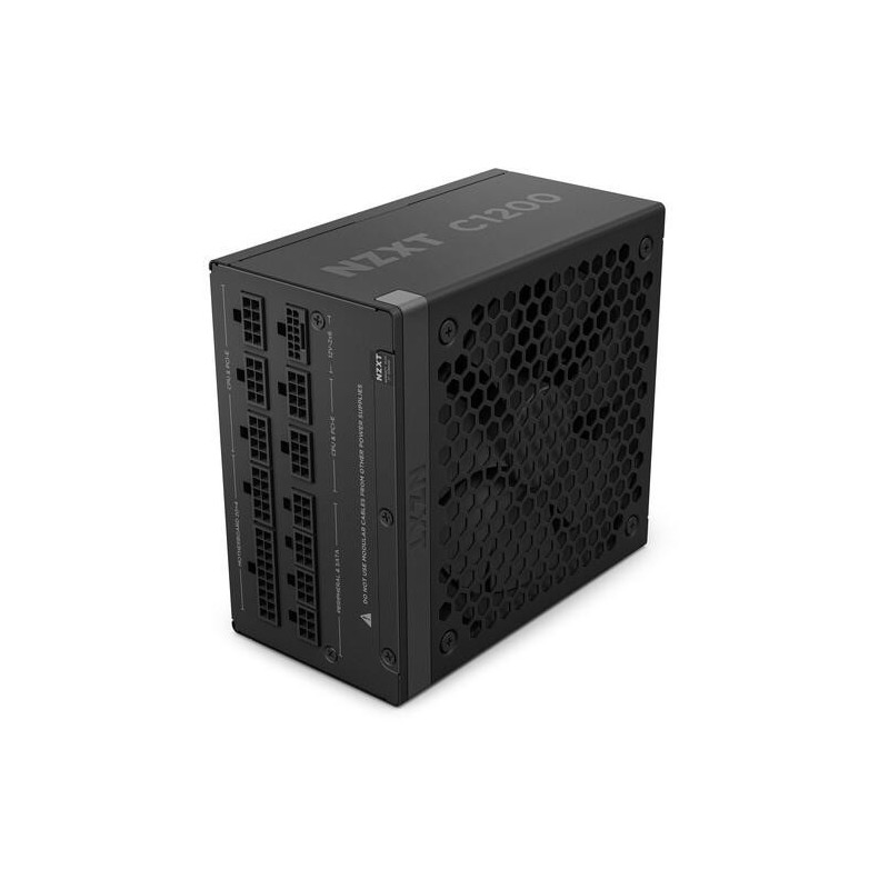 Power Supply, NZXT, PA-2G2BB-EU, 1200 Watts, Efficiency 80 PLUS GOLD, MTBF 100000 hours, PA-2G2BB-EU