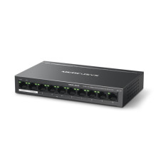 MERCUSYS 10-Port 10/ 100Mbps Desktop Switch with 8-Port PoE+