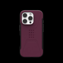 UAG UAG Civilian Magsafe iPhone 16 Pro Case - Red