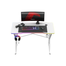 Huzaro Hero 1.7 RGB White - gaming table