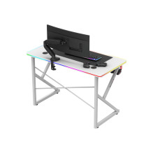 Huzaro Hero 1.7 RGB White - gaming table