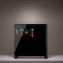 Corsair iCUE 4000X RGB Midi Tower Black