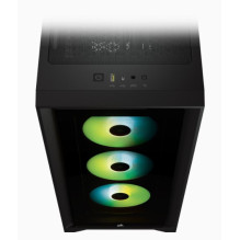 Corsair iCUE 4000X RGB Midi Tower Black