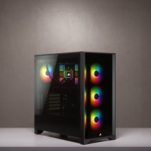 Corsair iCUE 4000X RGB Midi Tower Black