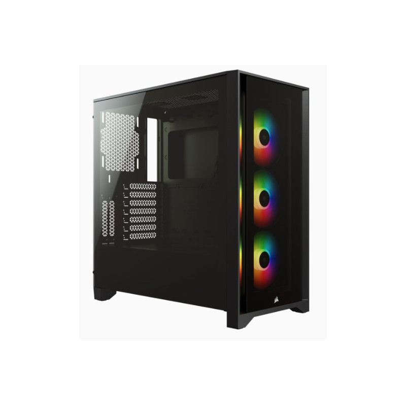 Corsair iCUE 4000X RGB Midi Tower Black