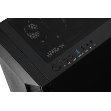 iBox CETUS 906 Midi Tower Black