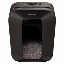 Fellowes Powershred LX41 Black, 17 L, Credit cards shredding, Mini-Cut Shredder, Paper handling standard / output 8 shee