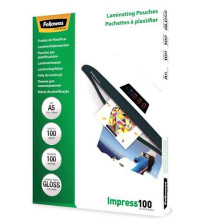 Fellowes LAMINATOR POUCH GLOSSY / A5 100 100PCS 5351002