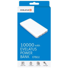 Evelatus Universal Power Bank EPB02 10000mAh White