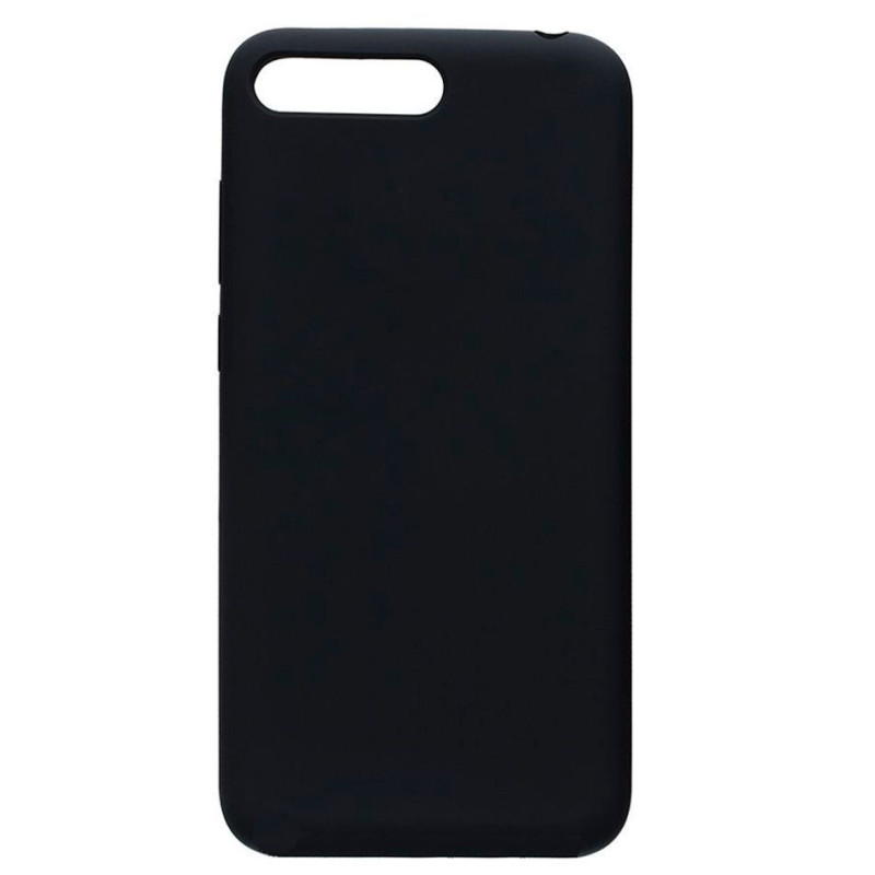 Evelatus Huawei Y6 2018 Nano Silicone Case Soft Touch TPU Black