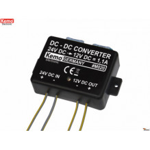 DC/ DC voltage converter 24v to 13.8v max. 1.1a