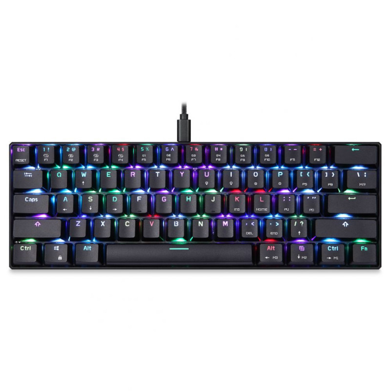 Motospeed Mechaninė žaidimų klaviatūra Motospeed CK61 RGB