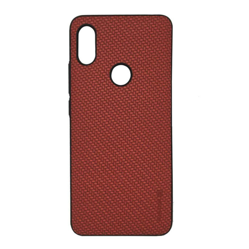 Evelatus Xiaomi Redmi S2 TPU case 2 with metal plate (possible to use with magnet car holder) Red