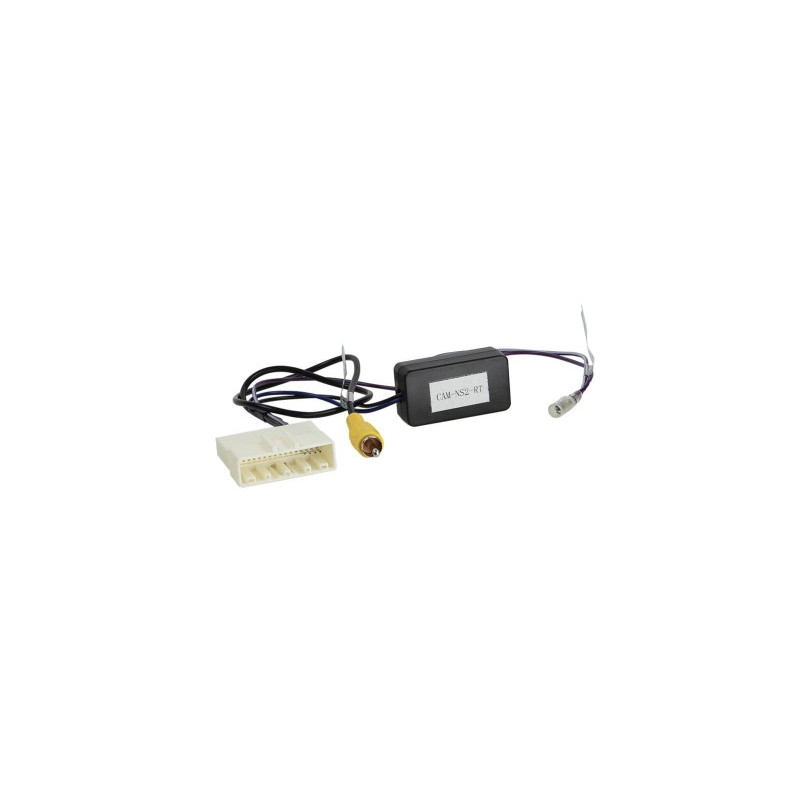 Interface for maintaining the original rear view camera for Nissan Note, Frontier 2015 - 
