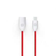 Evelatus - MicroUSB cable EDC04 Red