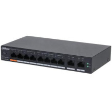 NET SWITCH 10PORT 8POE / CS4010-8ET-60 DAHUA