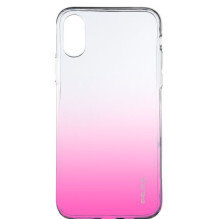 Evelatus Apple iPhone Xs Max Gradient TPU Case Rose Red