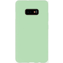 Evelatus Samsung Galaxy S10e Nano Silicone Case Soft Touch TPU Mint