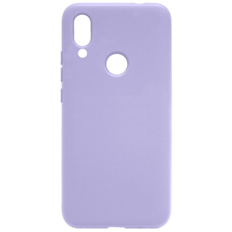 Evelatus Xiaomi Redmi 7 nano silikoninis dėklas, minkštas jutiklinis TPU šviesiai violetinis