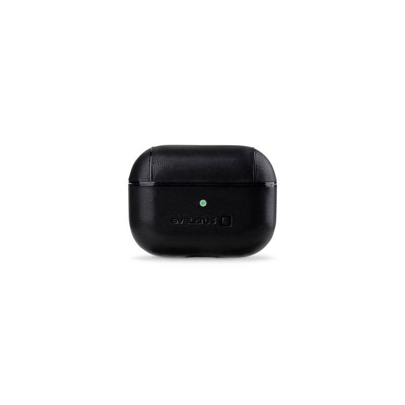 Evelatus Apple AirPods Pro Leather Protective Case Black