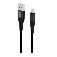 iLike - iLike Charging Cable for lightning devices CCI01 Black