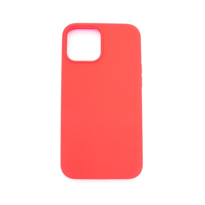 Evelatus Apple iPhone 12 mini Premium Soft Touch Silicone Case Bright Red