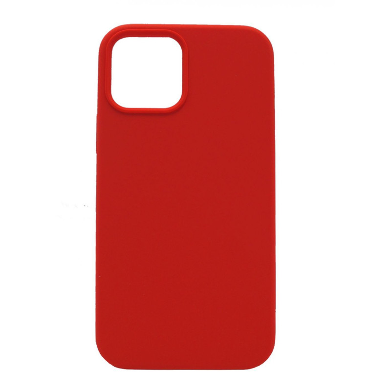 Evelatus Apple iPhone 12 / 12 Pro Premium Soft Touch Silicone Case Bright Red