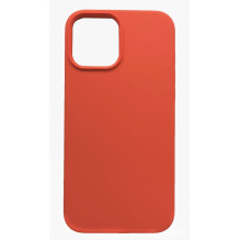 Evelatus Apple iPhone 12 Pro Max Premium Soft Touch Silicone Case Orange