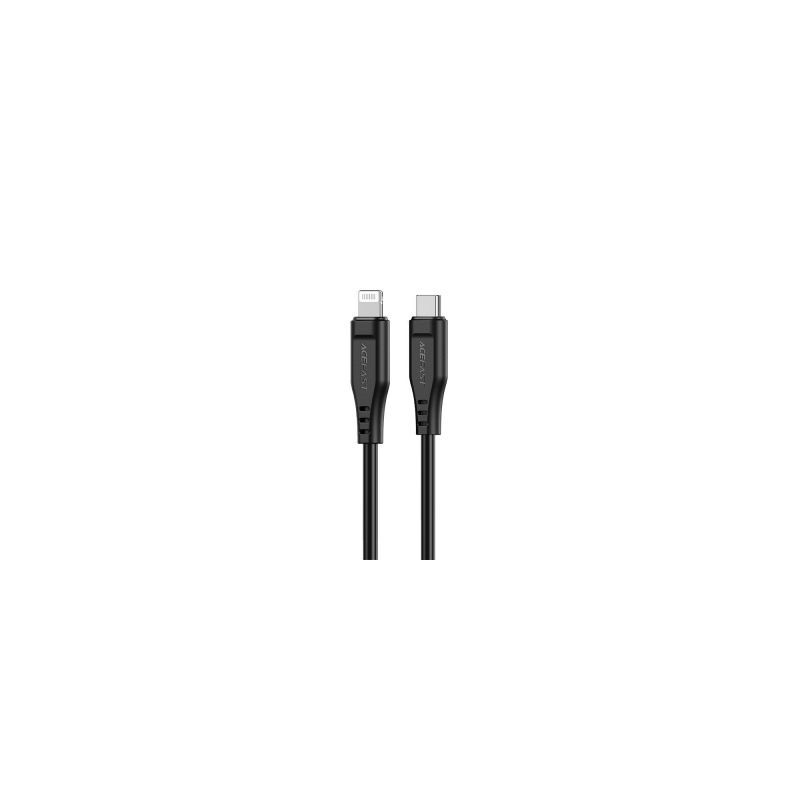 Acefast Apple Lightning to Type-C 1.2m 30W 3A MFI Cable Black