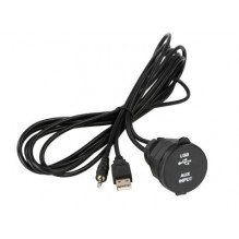 USB A car socket, 3.5 mm...