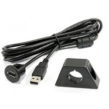 Car USB socket with 2 m cable