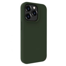 Evelatus Apple iPhone 15 Pro Premium Magsafe Soft Touch Silicone Case Dark Olive