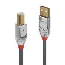 LINDY CABLE USB2 A-B 5M / CROMO 36644